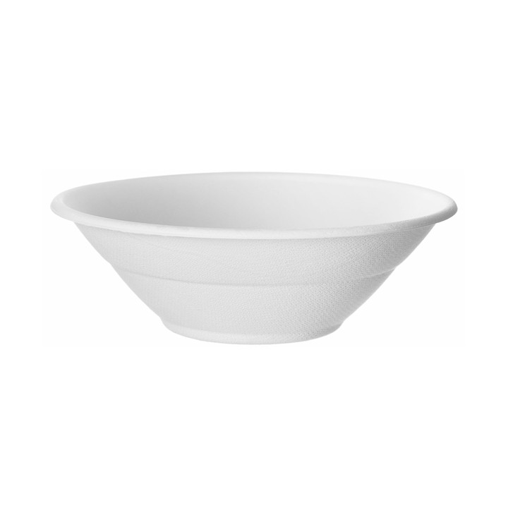 Sugarcane Bowl Bagasse Noodle White 940ml (50 Units) 