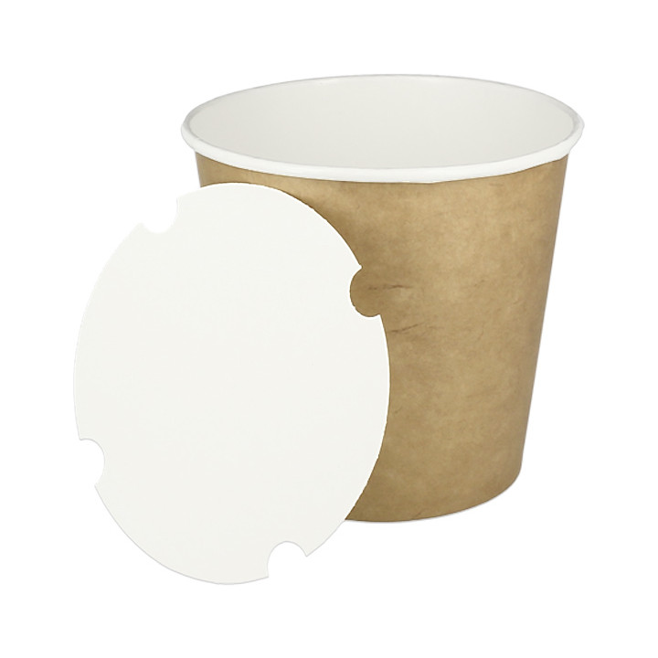 Paper Lid for Bucket 85Oz/2550ml (25 Units)