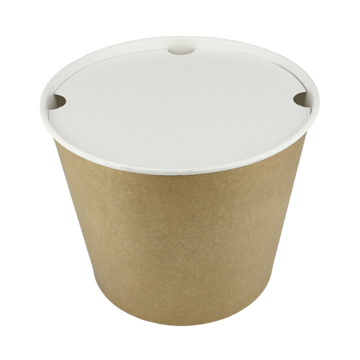 Paper Lid for Bucket 130Oz/3990ml (100 Units)