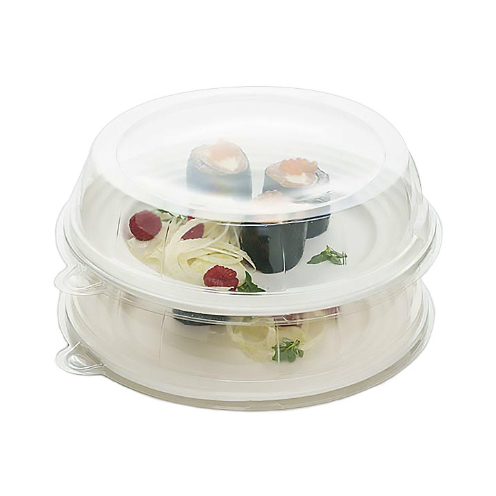 Plastic Charger Plate Lid and Tray 30x5 cm (50 Uds)