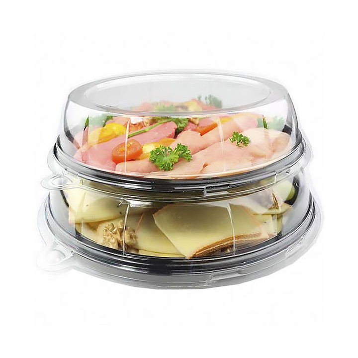 Plastic Charger Plate Lid and Tray 30x5 cm (5 Units) 