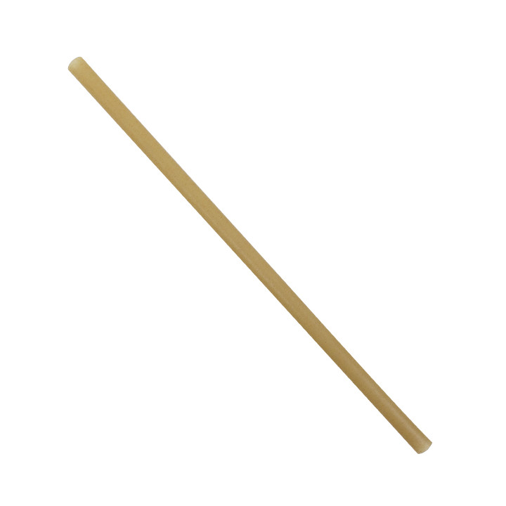 Eco Sugar Cane Straw Ø0,8cm 25cm (50 Units)