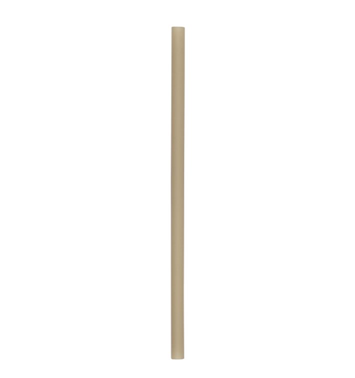 Eco Sugar Cane Straw Ø0,8cm 15cm (50 Units)