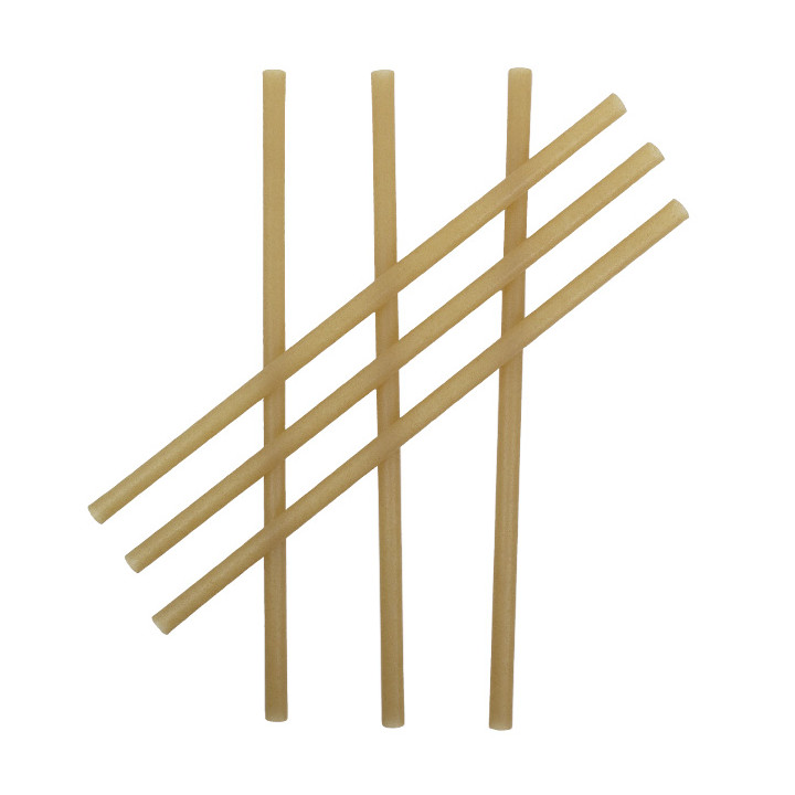 Eco Sugar Cane Straw Ø0,8cm 25cm (50 Units)
