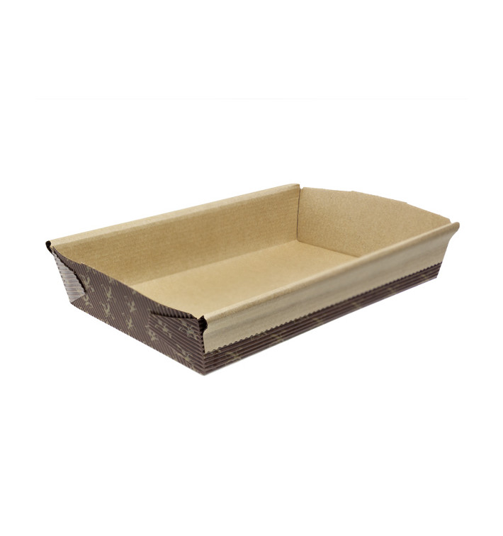 Paper Baking Mold Kraft 16,8x11x3,8cm (67 Units)  