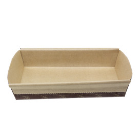 Paper Baking Mold Kraft 16,8x11x3,8cm (67 Units)  