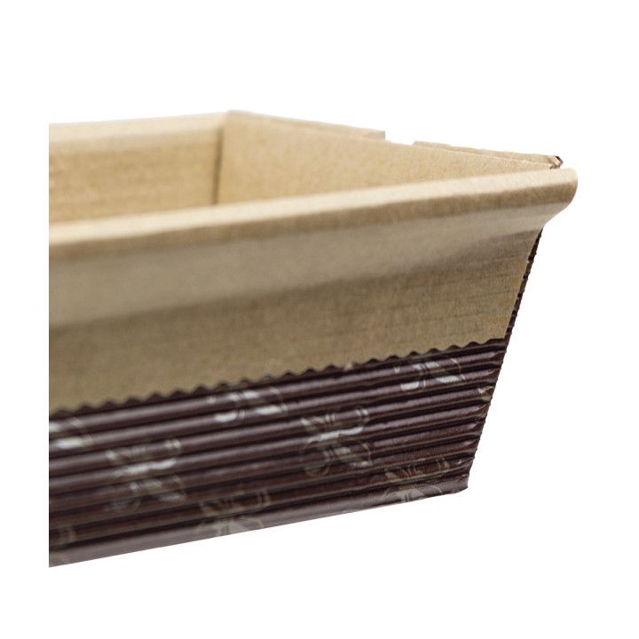 Paper Baking Mold Kraft 16,5x6,5x4,5cm (40 Units) 
