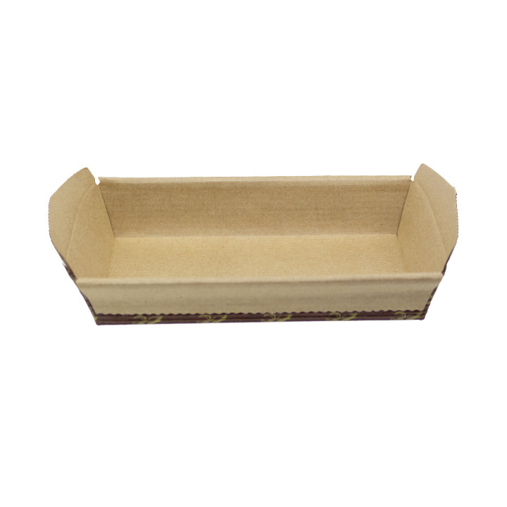 Paper Baking Mold Kraft 12x8x2,5cm (50 Units) 