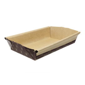 Paper Baking Mold Kraft 15x9x3,5cm (80 Units)  