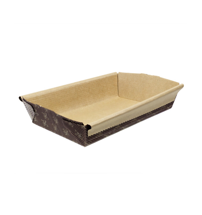 Paper Baking Mold Kraft 15x9x3,5cm (80 Units)  