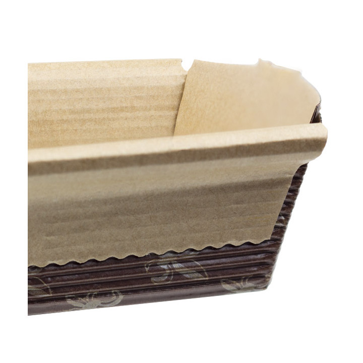 Paper Baking Mold Kraft 15x9x3,5cm (80 Units)  