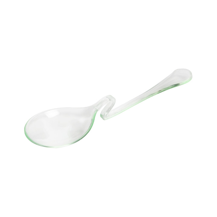 Tasting Spoon PS Curved "Water Green" 8cm (100 Units) 