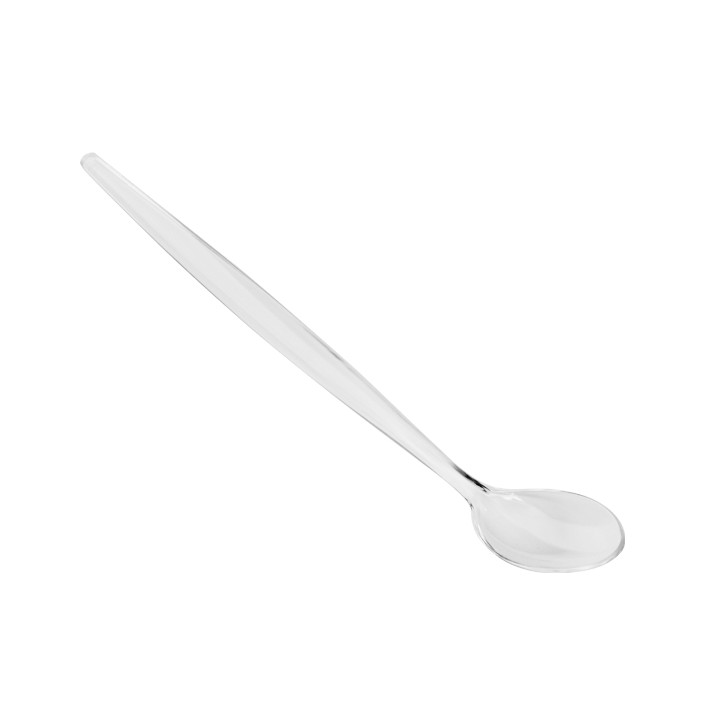 Ice Spoon in PS Transparent 21cm (100 Units)
