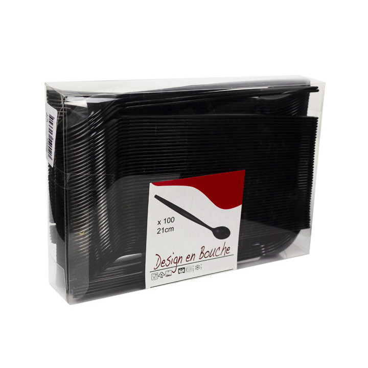 Ice Spoon in PS Black 21cm (1.200 Units)