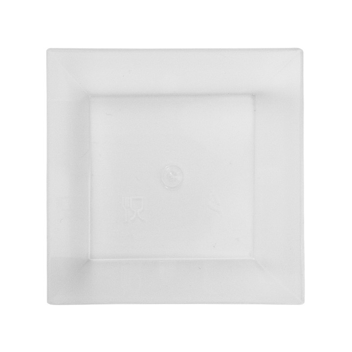 Reusable Square Tasting Tray PP 6x6cm 35ml (25 Units)