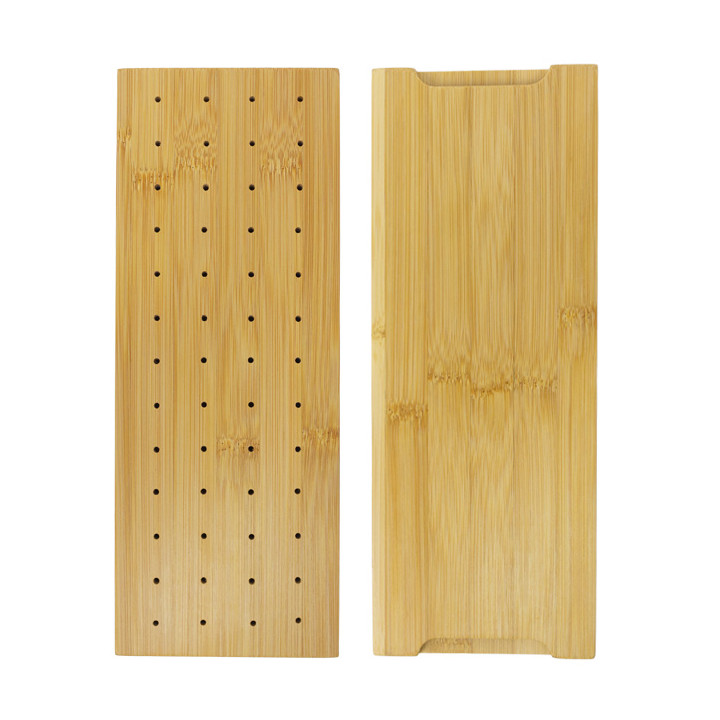 Wooden Holder for Food Pick Golf Design 12x31,5x2,5cm (1 Unit) 