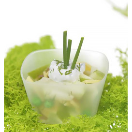 Reusable Deep Tasting Bowl in PP 6x6x3,5cm 75ml (200 Units)