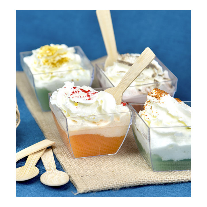 Square Tasting Bowl in PS 5,5x3,3x4cm 75ml (200 Units)