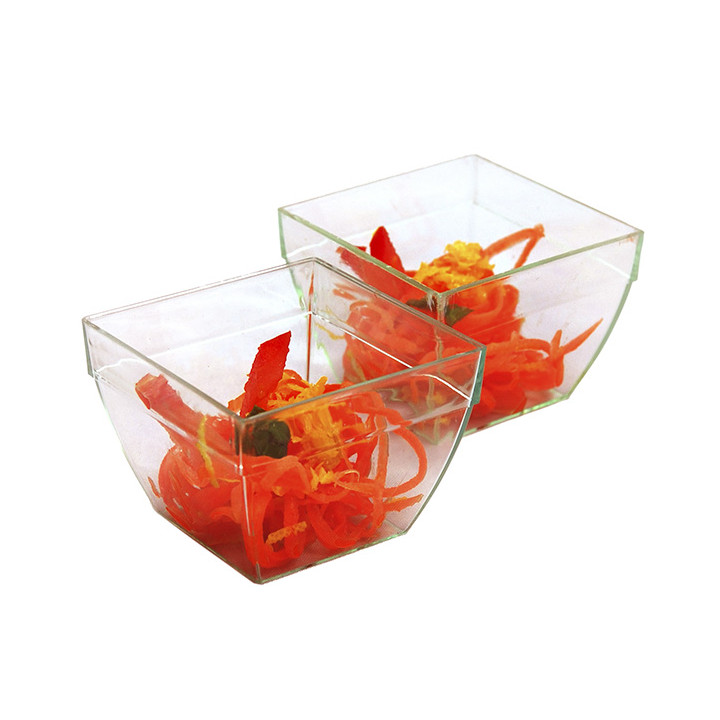 Square Tasting Bowl in PS 5,5x3,3x4cm 75ml (200 Units)