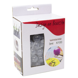 Plastic Ball Pipette 3ml 5,5cm (100 Units) 