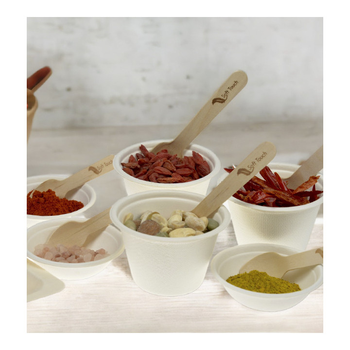 Sugarcane Bowl White 100ml Ø7,5cm (1.000 Units)