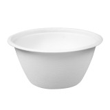 Sugarcane Bowl White 180ml Ø9,5cm (50 Units)