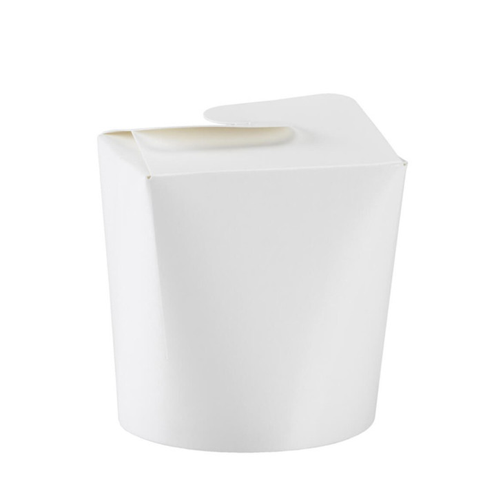 Paper Take-Out Box White 529ml (50 Units) 
