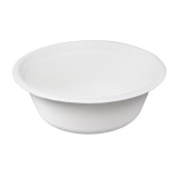 Sugarcane Bowl White 600ml Ø15,5cm (25 Units)