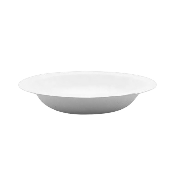 Sugarcane Bowl White 120ml Ø11,5cm (50 Units)