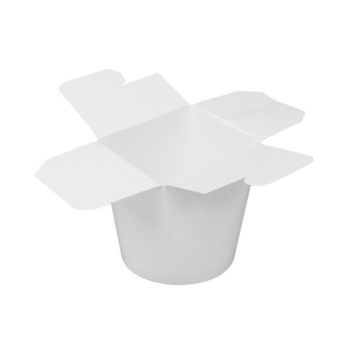 Paper Take-Out Box White 529ml (50 Units) 