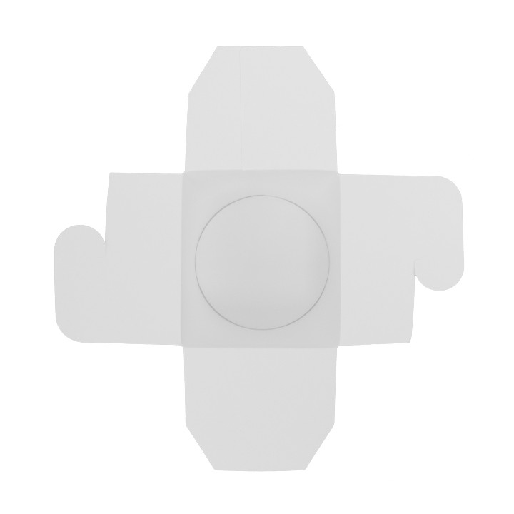 Paper Take-Out Box White 800ml (50 Units) 