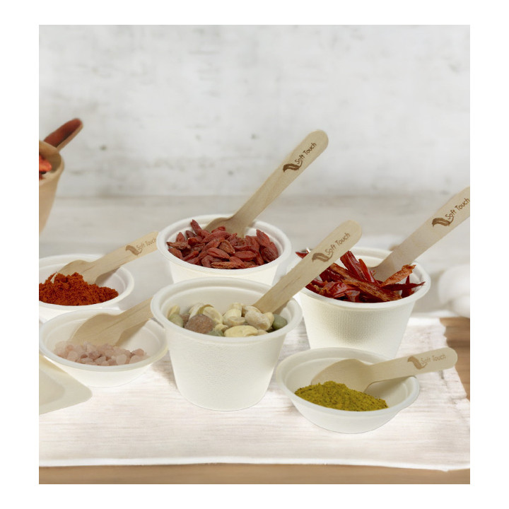 Wooden Mini Spoon “Soft” 7,5cm (2.400 Units)