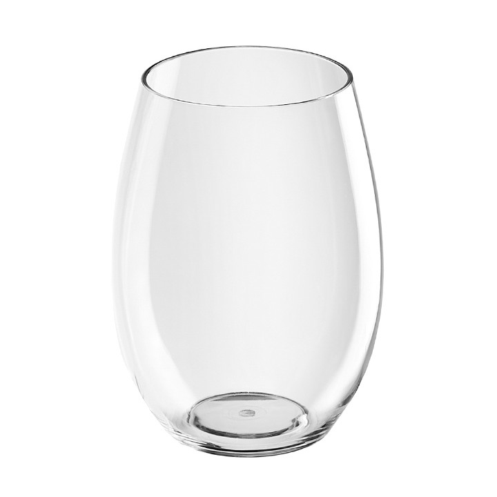 Reusable Durable Glass in Tritan Clear 500ml (6 Units)