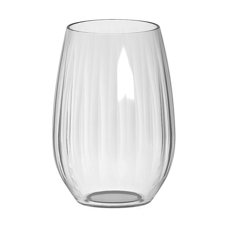Reusable Durable Tumbler Glass “Venezia” in Tritan 535ml (1 Unit)