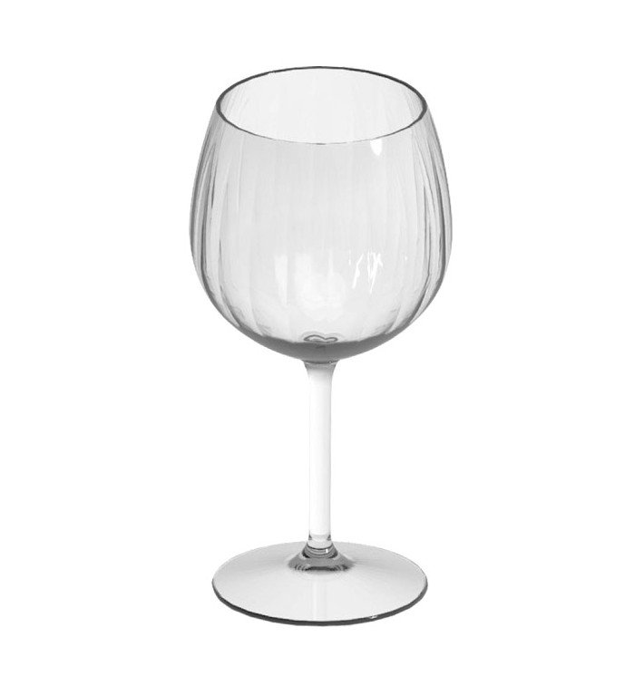 Reusable Durable Ballon Glass for Gin “Venezia” in Tritan 580ml (6 Units)