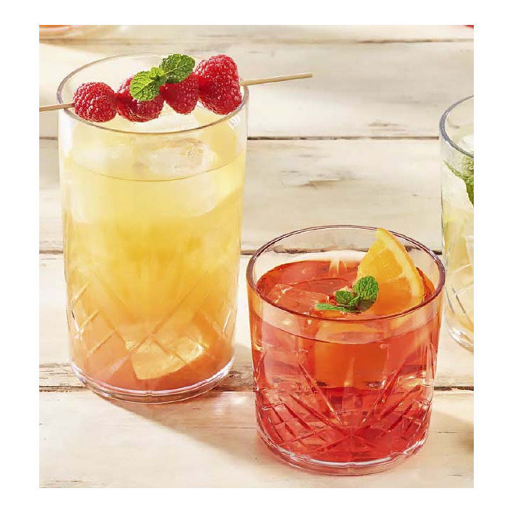 Reusable Durable Glass “HB” in SAN 600ml (1 Unit)