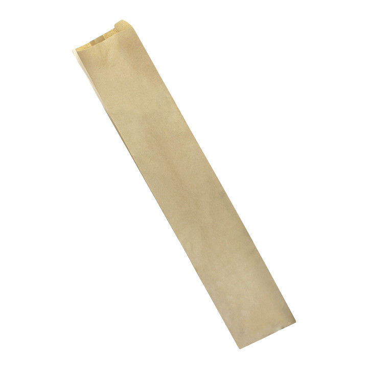 Paper Bag Kraft 9+5x24cm (250 Units)  