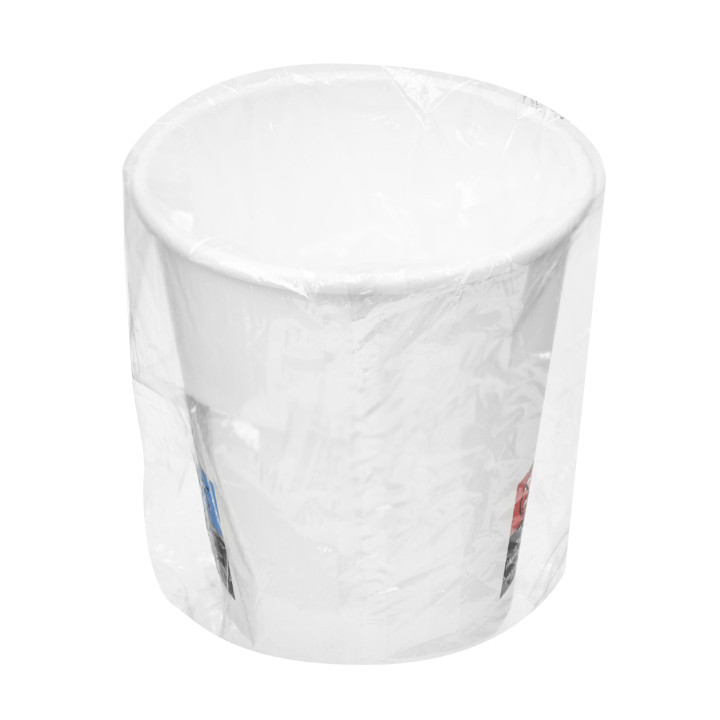 Wrapped Cardboard Cup 9 Oz/280ml White Ø8,1cm (50 Units)
