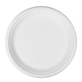 Sugarcane Plate White Ø26cm (50 Units) 