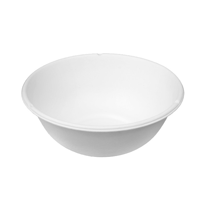 Sugarcane Bowl Bagasse White 1360ml (50 Units) 