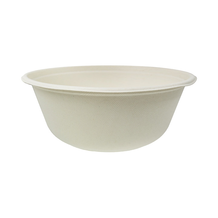 Sugarcane Bowl 1400ml Ø21x8cm (75 Units)  