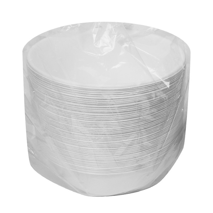Sugarcane Bowl Bagasse White 1360ml (50 Units) 