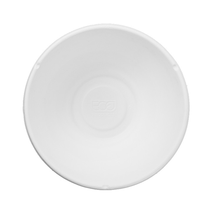 Sugarcane Bowl Bagasse White 1360ml (50 Units) 