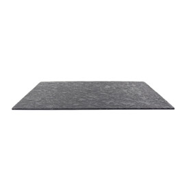 Plastic Tasting Platter Synthetic Slate PS 30x20cm (10 Units)