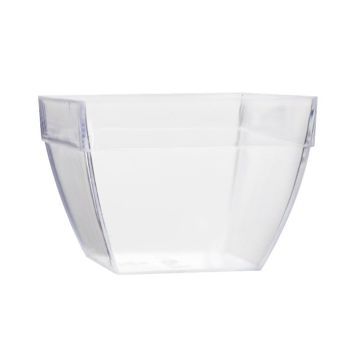 Square Tasting Bowl in PS 5,5x3,3x4cm 75ml (25 Units)