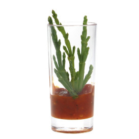 Reusable Tasting Cup in PS Clear 45ml 3,5x7,5cm (20 Units) 