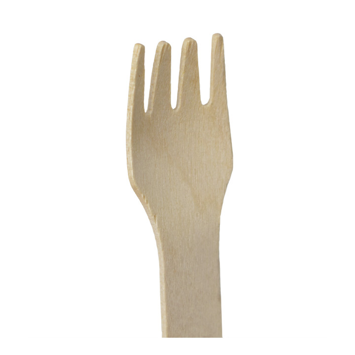 Wooden Mini Fork “Soft” 7,5cm (100 Units)