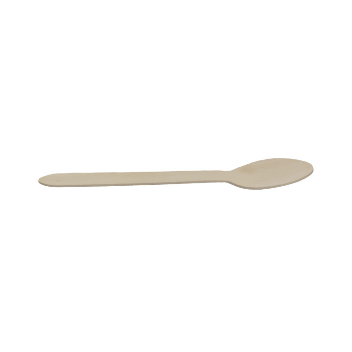 Wrapped Wooden Spoon 16cm (50 Units)
