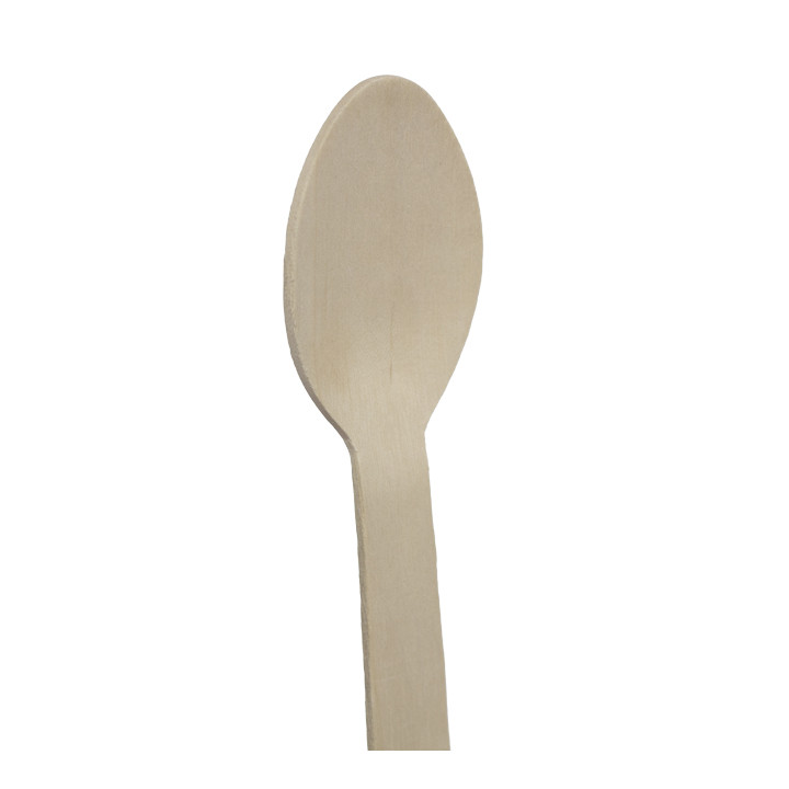 Wrapped Wooden Spoon 16cm (1.200 Units)