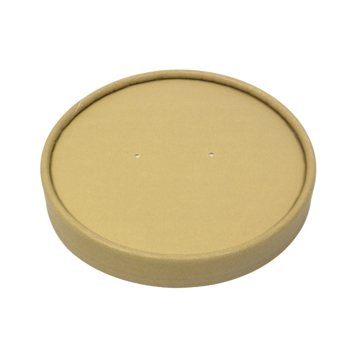 Kraft Carton Lid for Carton Pots of 11,9cm (25 Units)